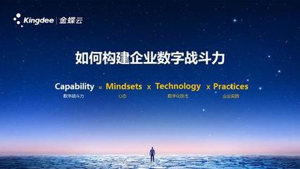 金蝶賦能中小企業，以數字化重塑發展新引擎